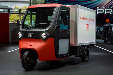 Fiat Tris — three-wheeled electric commercial vehicle, unveiled at IAA Transportation 2026